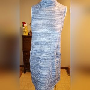 Altard State Women's Mini Dress Blue White Size Medium